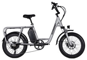 Велосипед з електроприводом 20" AL Dorozhnik ADAMANT DD FR рама-18,5" 48B 17.5А*г 500Вт срiблястий 2026