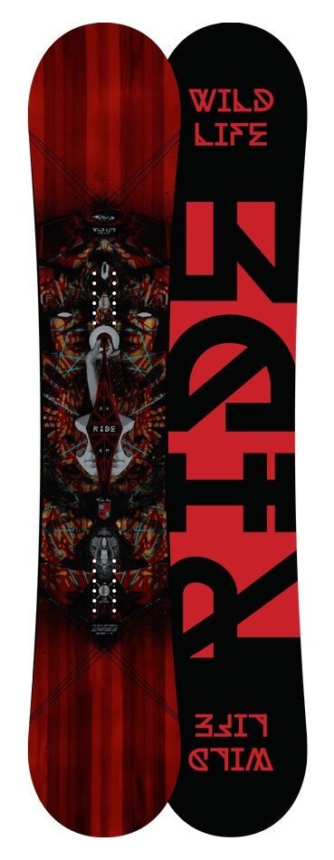 Сноуборд Ride Wild Life 161 Black/Red (1250018) RCH_21610