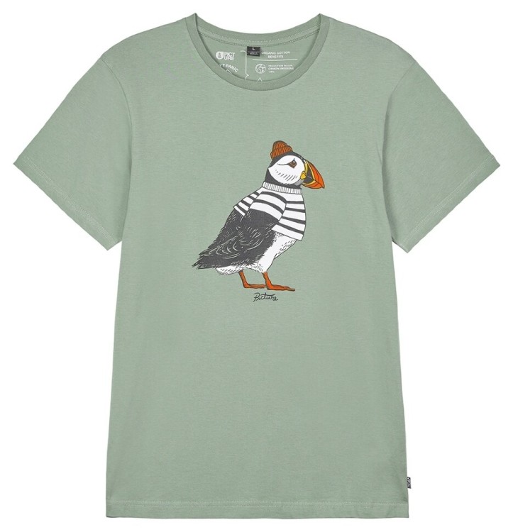 Picture Organic футболка Pockhan green spray XXL MTS1017A-XXL