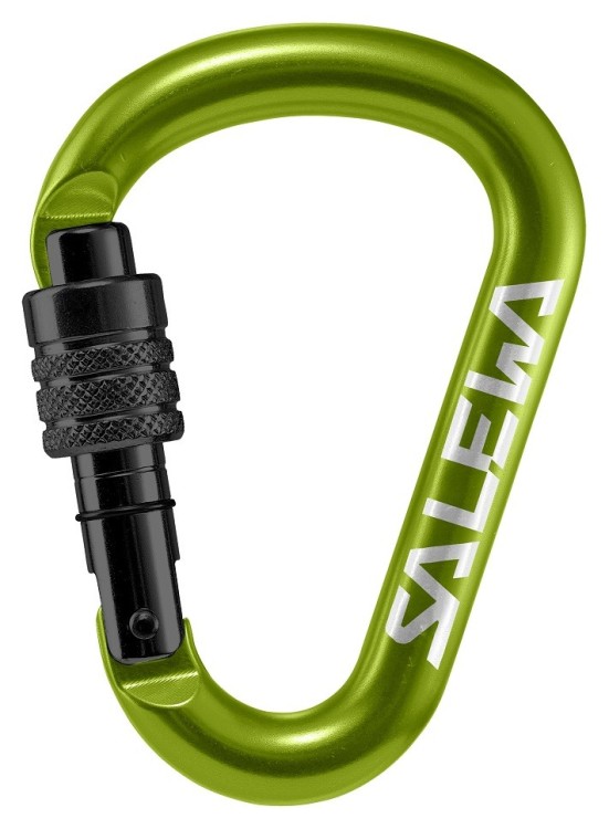 Карабін Salewa HMS Screw G2 Small Black Green 013.003.1317