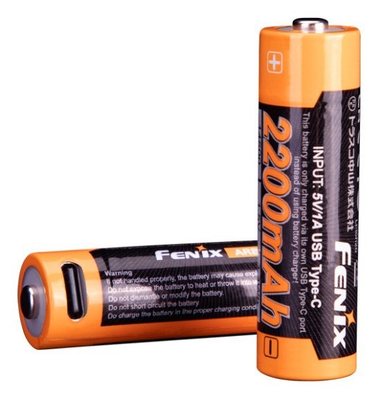 Аккумулятор 14500 Fenix ARB-L14-2200U Type-C FNR_ARB-L14-2200U