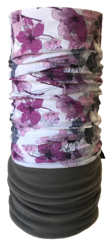 Бандана-бафф многофункциональная Level SAKKURA One size Gray/pink (LSMS21U3M) RCH_18167