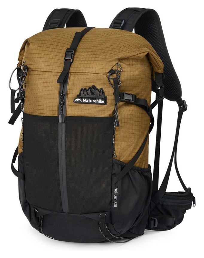Рюкзак туристический Naturehike Helium CNK2300016, 30+5 л, коричневый FNR_6976507661133