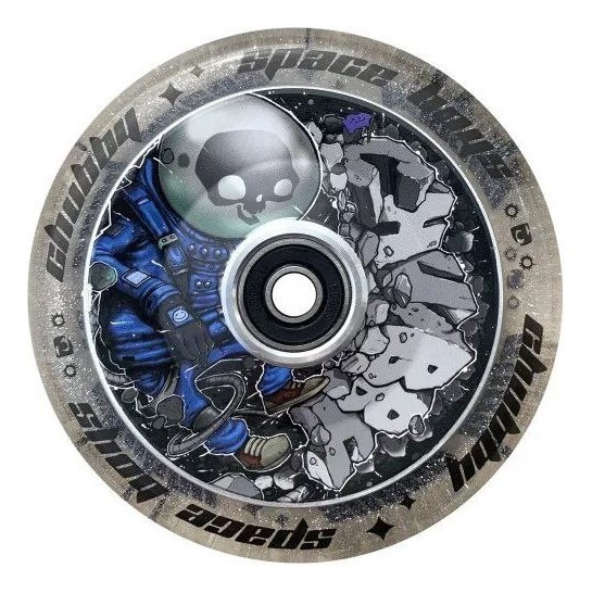 Колесо для трюкового самокату Chubby Spaceboys 110мм х 24мм - Alien FRD.047523