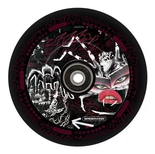 Колесо для трюкового самокату Chubby Spaceboys 110мм х 24мм - Alien FRD.047524