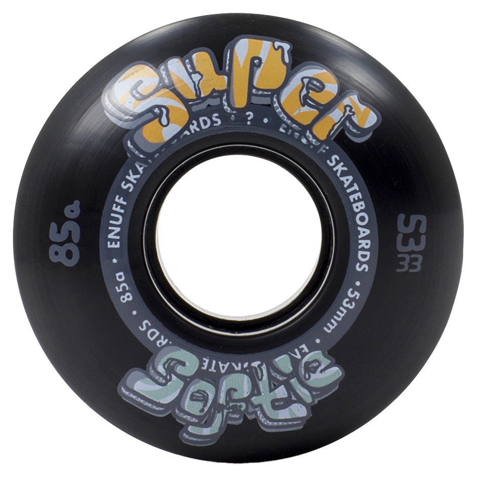 Enuff колеса Super Softie 53 mm black ENU540-BK