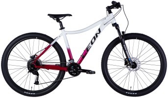 Велосипед AL 27,5" Leon XC LADY 80 HDD рама-18" білий з малиновим 2025