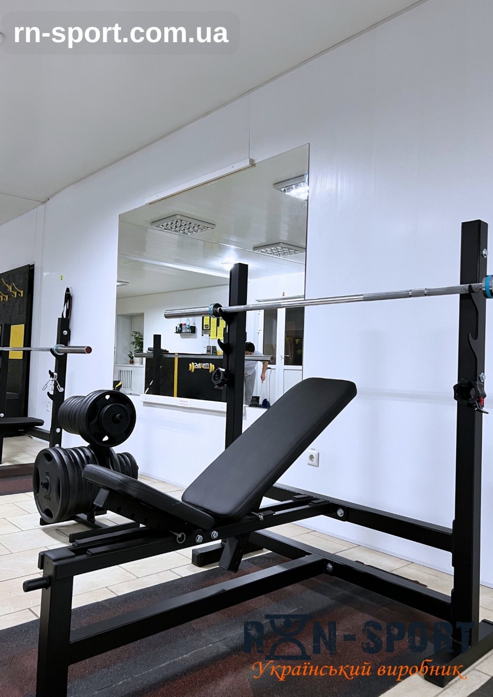 Магазин для жима, универсальный «Стандарт Олимпийский» RNS_ПС-5-ЛАВОЧКА-ДЛЯ-ЖИМА-ОЛИ