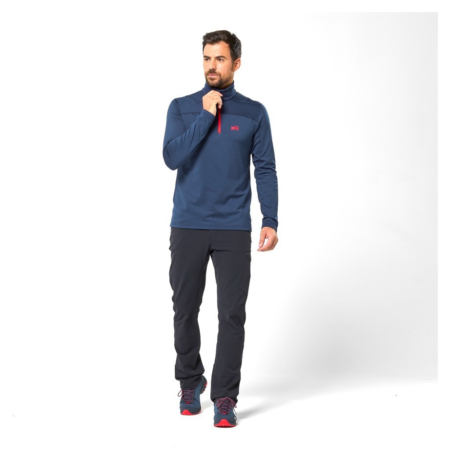 Кофта флісова чоловіча Millet SENECA TECNO PO M M Saphir 7317 (MIV8900-WRH) RCH_17546