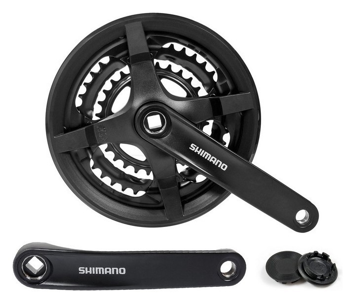 Шатун L170мм 28-38-48Т SHIMANO FC-TY301 под квадрат CHW-110