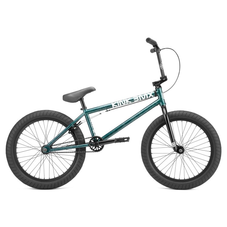 Велосипед KINK BMX LAUNCH 20" 2022 Gloss Galaxy Green 3819621