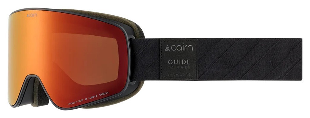 Cairn маска Magnitude CLX3 mat black-orange 0580871-8102