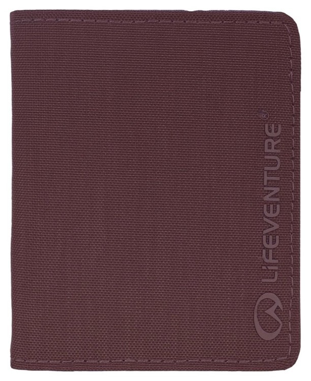 Lifeventure кошелек Recycled RFID Wallet plum 68737