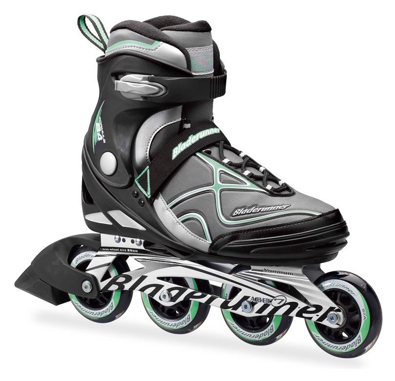 Роликові коньки для дорослих Bladerunner FORMULA 84 W 35 (5US) 220мм Black/light green (0T610300 824) RCH_11527