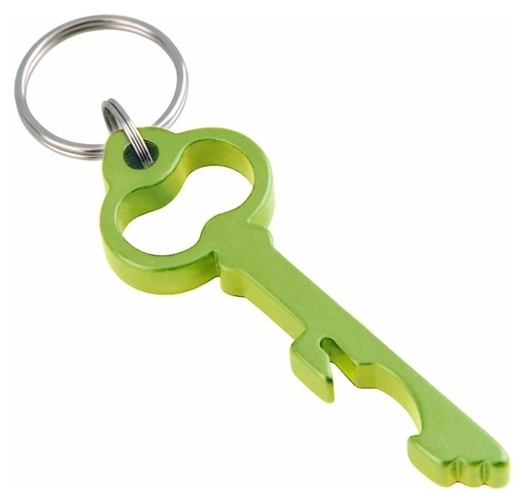 Munkees 3439 брелок-открывашка Key green 3439-GR