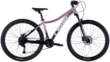 Велосипед AL 27,5" Leon XC LADY 80 HDD рама-16" рожевий з чорним 2025