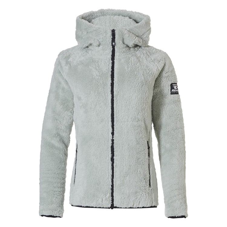 Куртка Rehall флісова Emma для жінок 2024 light grey 60456-1025-M