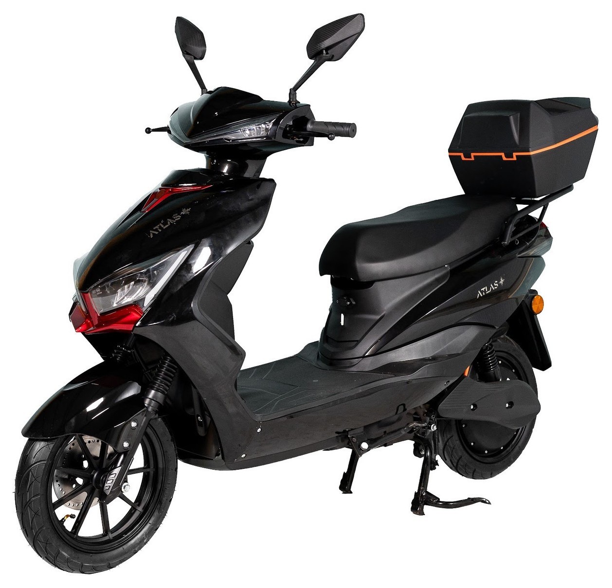 Электроскутер Atlas Demon 1500W Box Black TOK_3069