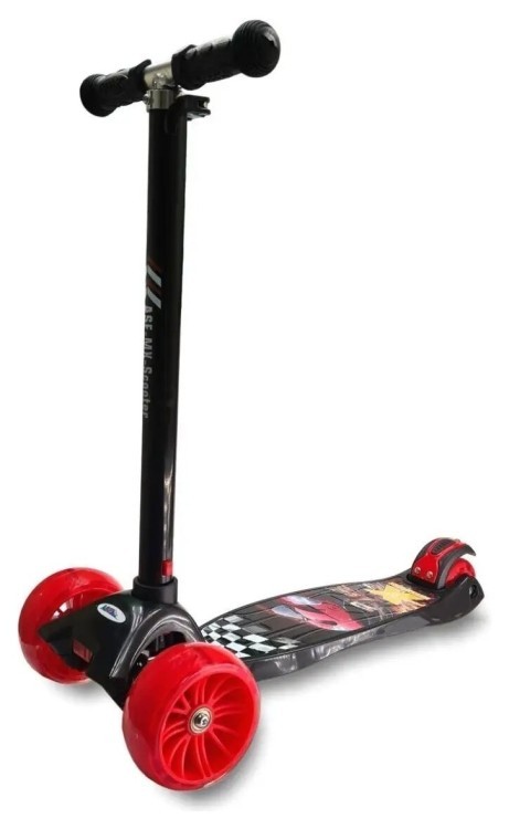 Самокат BAVAR SPORT МОД (9036), черный BVR-SLF-9036-black