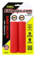 Гріпси ESI Ribbed Extra Chunky Red Silicone Bicycle Grips