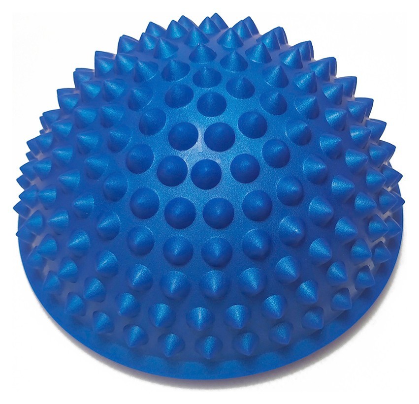 Полусфера массажная киндербол EasyFit 15 см жесткая синяя EFIT_EF-3002-BL