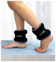 Утяжелители EasyFit Comfort 1,5 кг для ног и рук с металлом (пара)