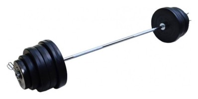 Штанга олимпийская с ABS-покрытием 100 кг. Перчатки в подарок!