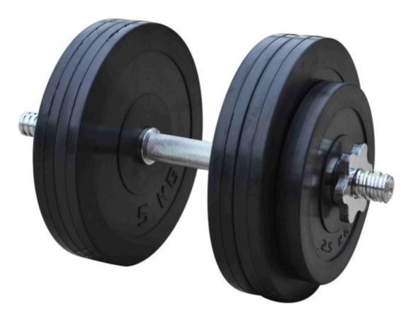 Обрезиненная наборная гантель 23 кг (RN_OD23_2) RNS_RN_OD23_2