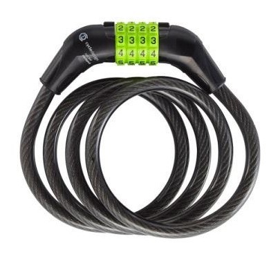 Замок для велосипеда тросовый Cycledesign ROLLER Green (LK0022) RCH_14314