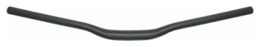 Кермо Сталь 31.8мм L 680 мм HongFu YL-004 підйом - 20-30мм загиб назад9° чорний Райзер
