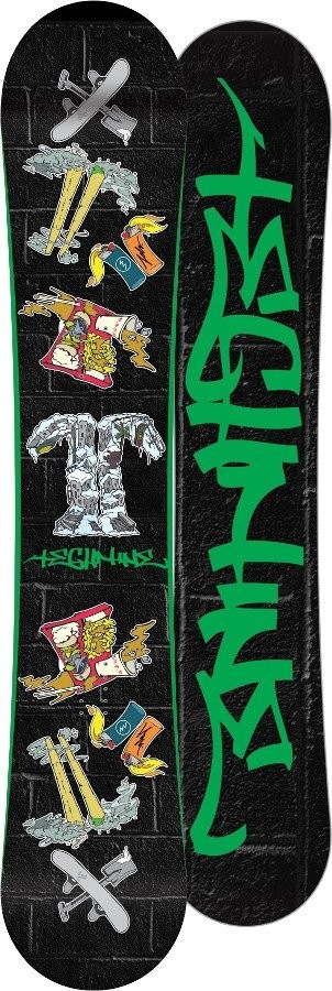 Сноуборд Technine LM Pro Flat 155 Black/Green (F14BOLMF/B) RCH_20945