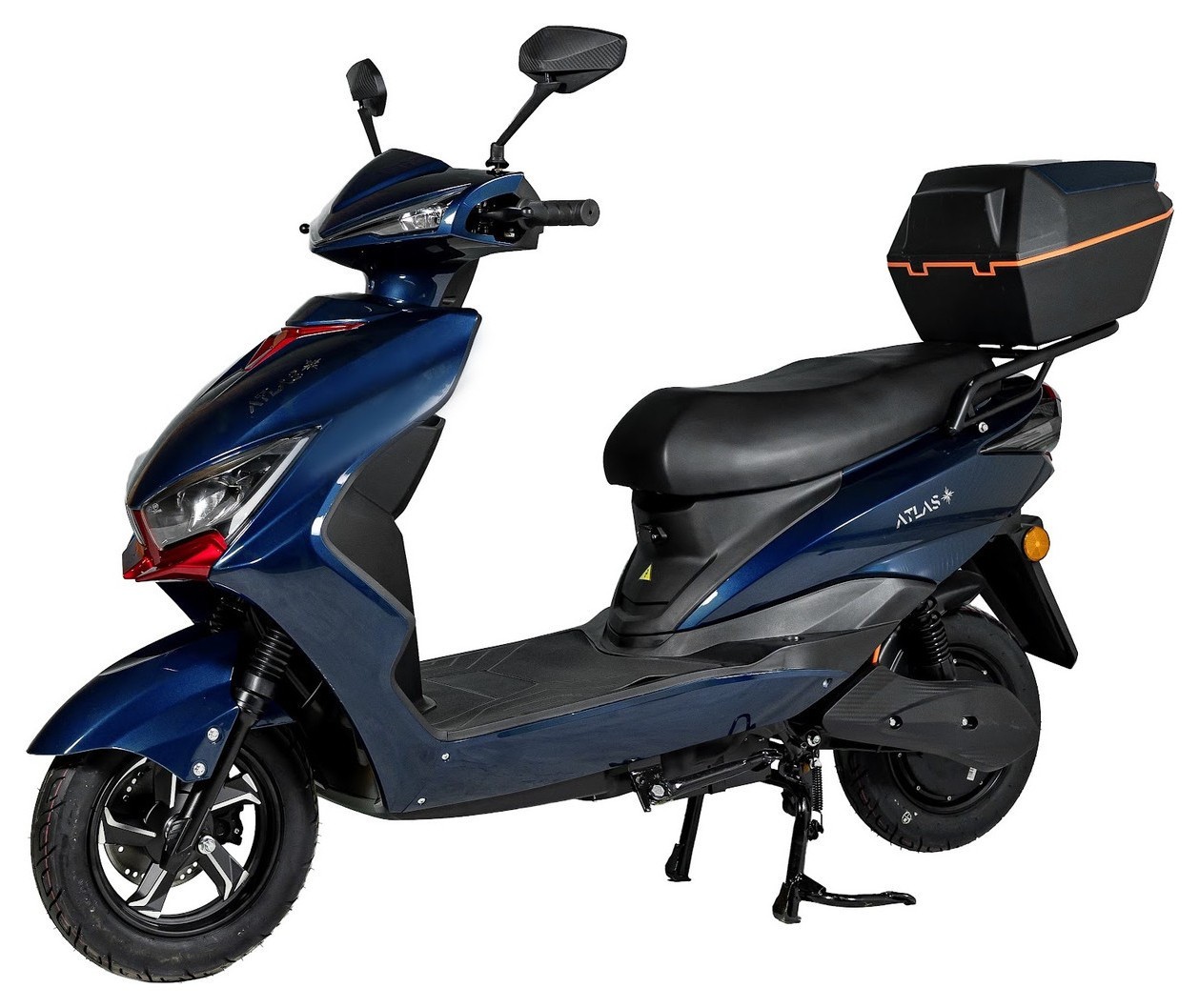 Электроскутер Atlas Demon 1500W Box Cyan Blue TOK_3070