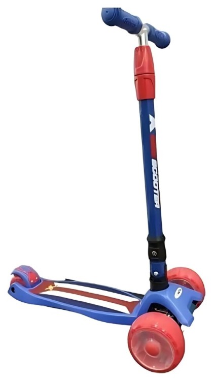 Самокат BAVAR SPORT МОД (9036), синій BVR-SLF-9036-blue