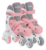Роликовые коньки GLOBBER 2в1, пастельно-розовые