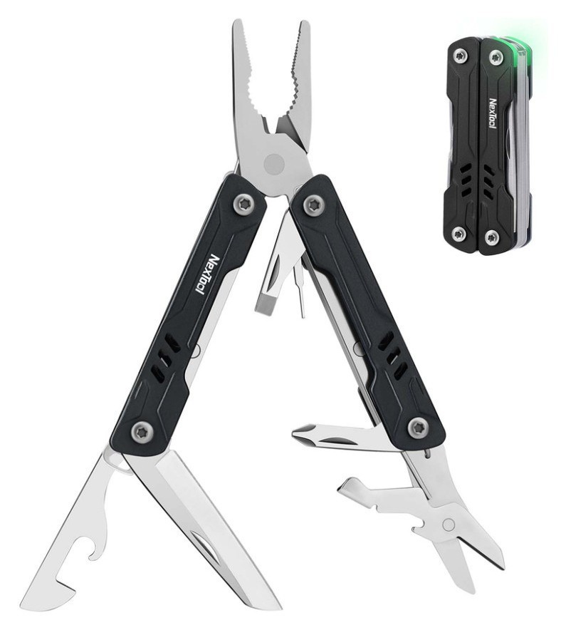 Мультитул NexTool Mini Sailor Pliers S11 чорний FNR_NE20156C