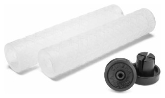 Грипсы Cinema Interlace 150 мм прозрачные.