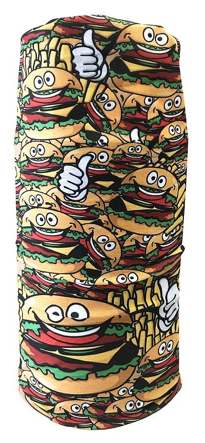 Бандана-бафф многофункциональная Crow BURGERMAN One size Brown/multicolor (COMS17U3M) RCH_18154