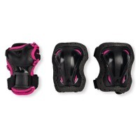 Захист набір Rollerblade Skate Gear Jr black-pink