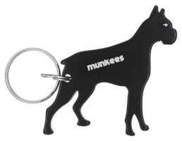 Munkees 3453 брелок-открывашка Pug black