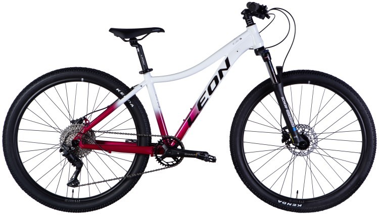 Велосипед AL 27,5" Leon XC LADY 75 HDD рама-16" білий з малиновим 2025 OPS-LN-27,5-013