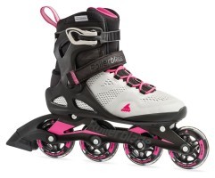 Роликовые коньки для взрослых Rollerblade MACROBLADE 80 W 36.5 (6US) 230мм Cool grey/candy pink (7955300500)