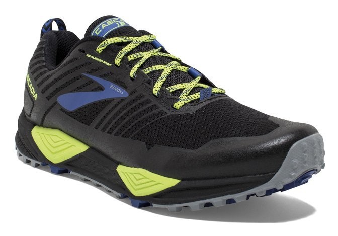Кроссовки мужские Brooks CASCADIA 13 M 45 (11.0US) Black/nightlife/blue (1102851D004) RCH_14740