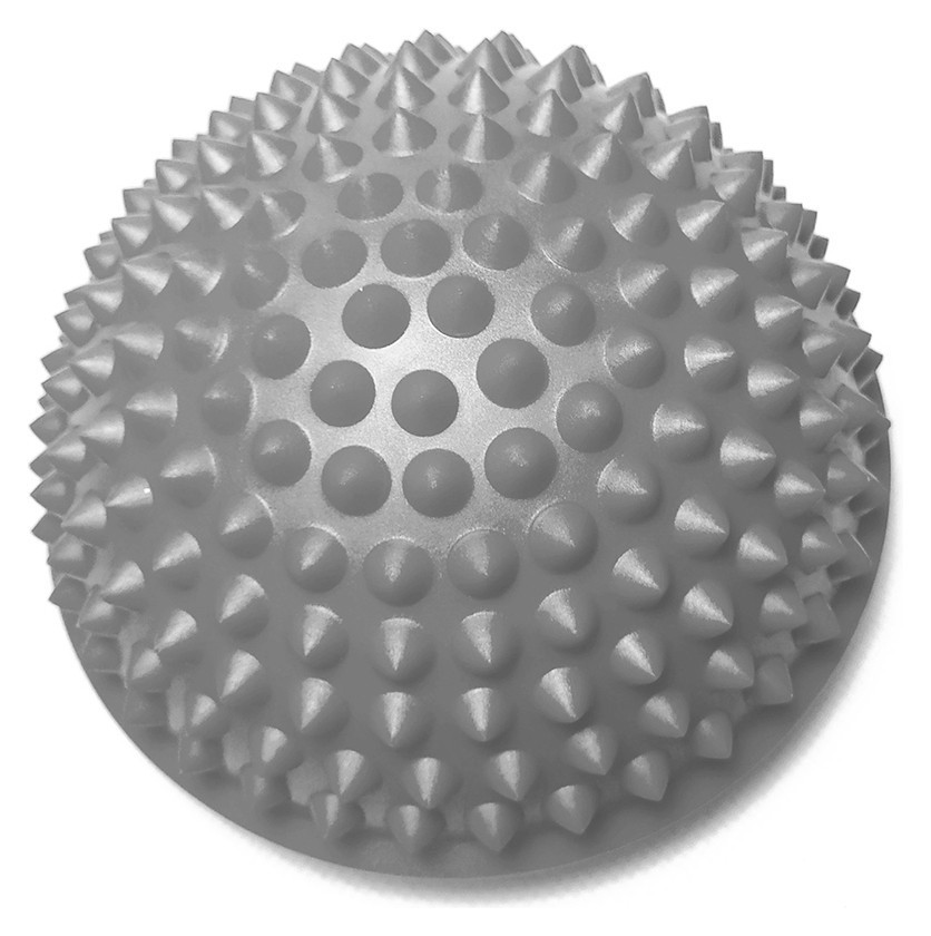 Полусфера массажная киндербол EasyFit 15 см жесткая серая EFIT_EF-3002-GY