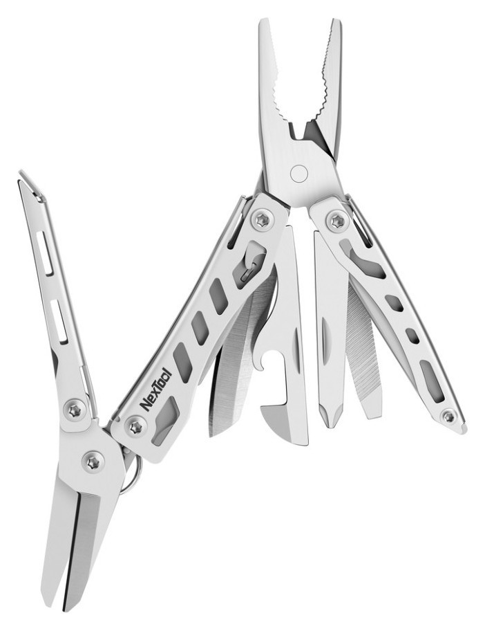 Мультитул NexTool Mini Flagship срібний FNR_NE20178