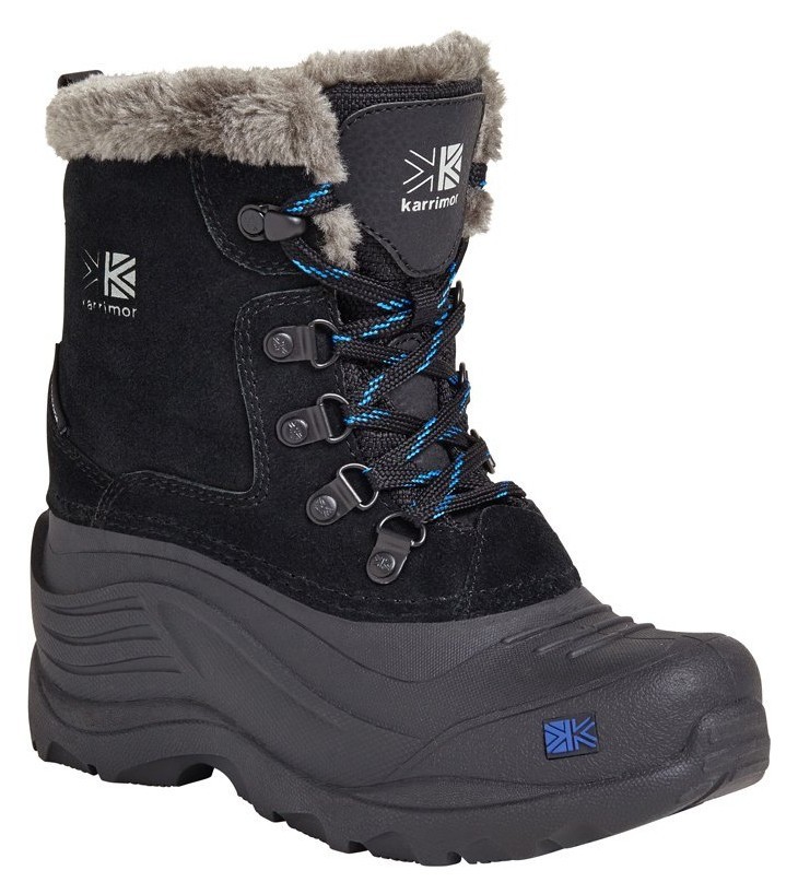 Черевики зимові дитячі Karrimor SNOWFUR KIDS 2 WEATHERTITE 32 (C13) Black/blue (K819-BKB) RCH_12545