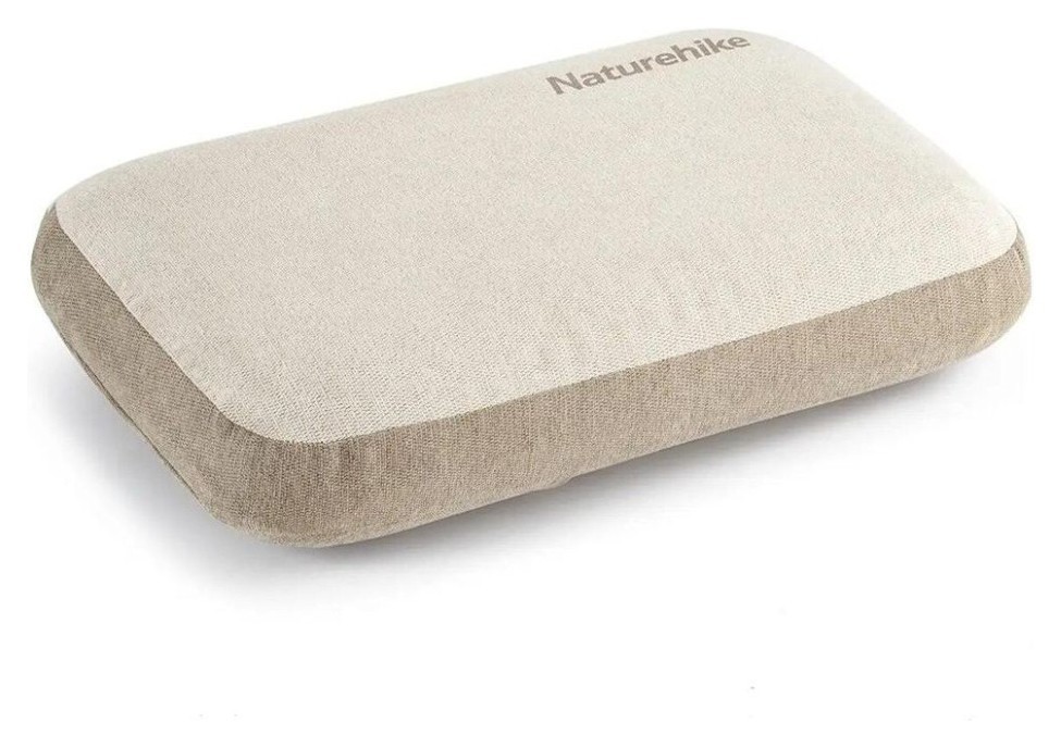 Подушка з пам'яттю прямокутна Naturehike NH22ZT002, бежева FNR_6927595708583
