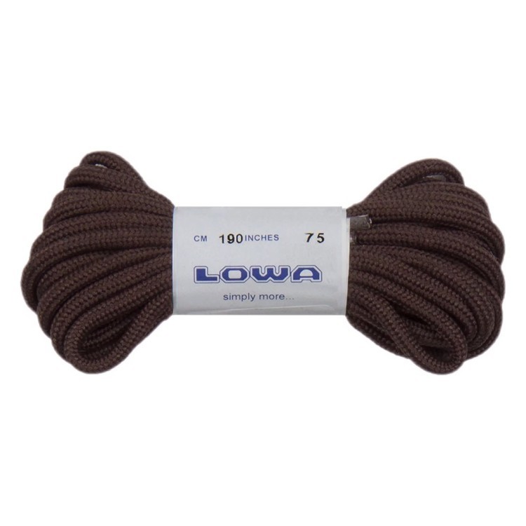 Шнурки LOWA Zephyr 190 cm коричневий 830507-0493