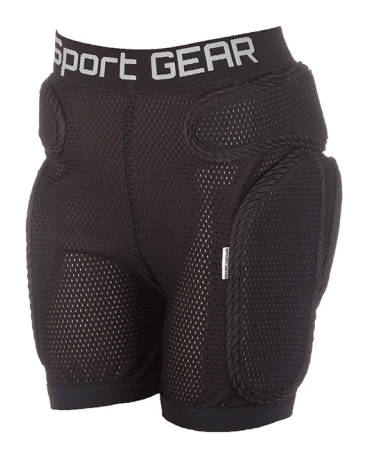 Детские защитные шорты Sport Gear Recruit Pro Jr Black SGPROJR_B_S