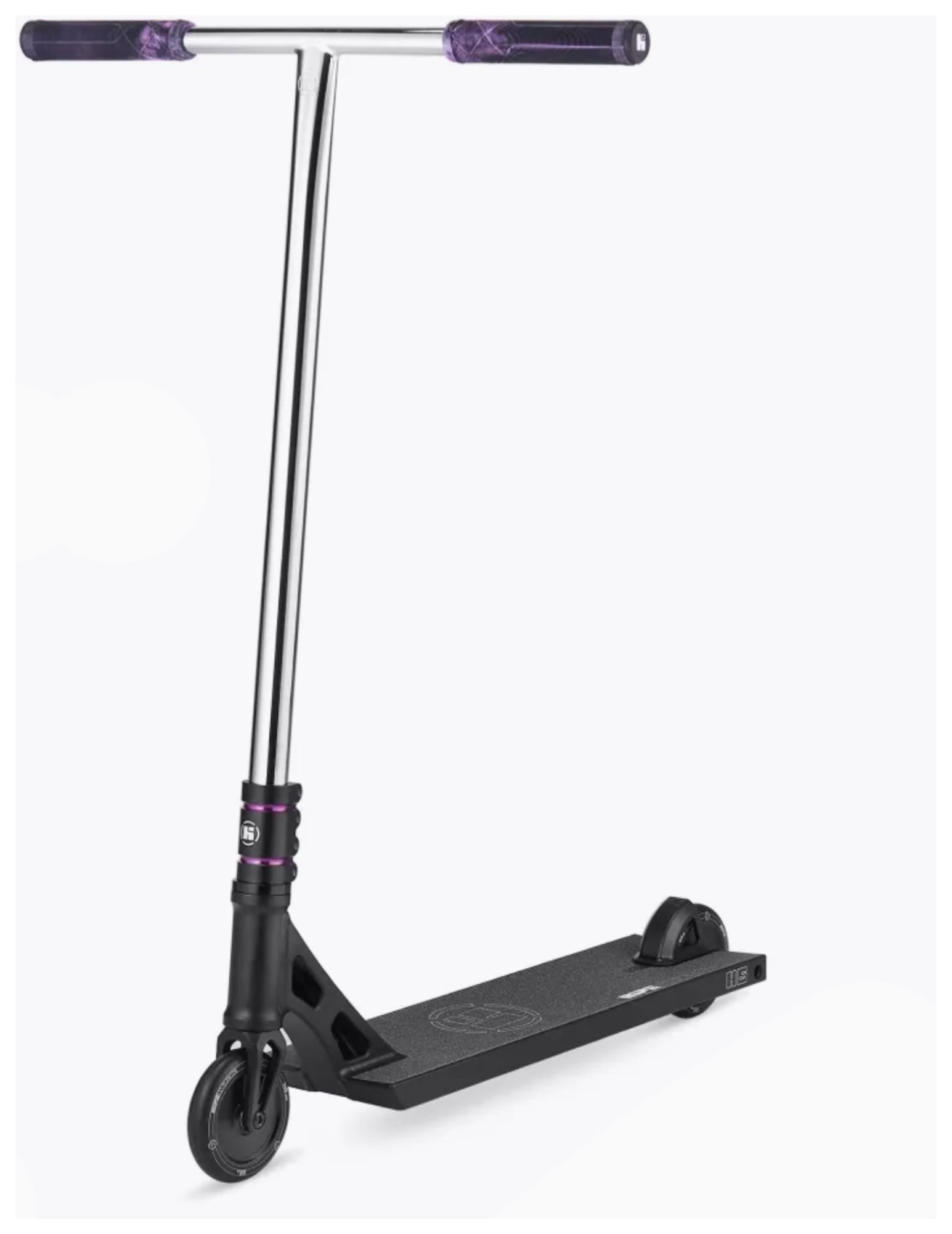 Самокат трюковий Hipe H6 Black/Purple 410608