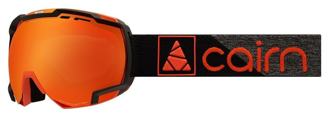 Cairn маска Mercury SPX3 mat black-fire black 0580841-8302